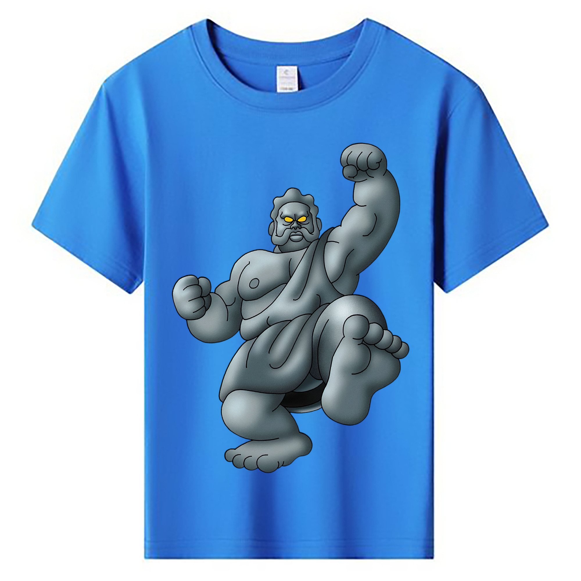 （画像用） ドラゴンクエスト Doragon Kuesuto Dragon Quest 綿100％キッズTシャツ（フロントプリント）